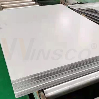 کیفیت  WinscoMetal Mill Edge Stainless Steel Sheet 2b Surface With 201 Grade 1250mmx2500mmx1.5mm کارخانه