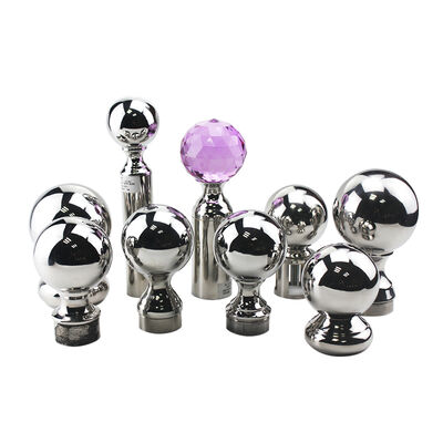 کیفیت  Stainless Steel Railing Ball Finial & Decorative Handrail Post Cap | 201 304 316 کارخانه
