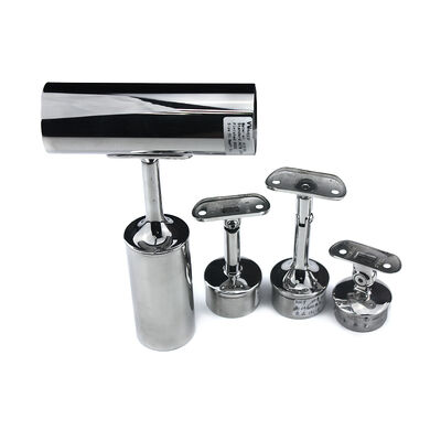 کیفیت  Stainless Steel Adjustable Handrail Support Bracket Saddle کارخانه