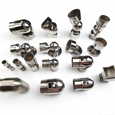 کیفیت  304/316 Stainless Steel Adjustable Handrail Elbow, Swivel Railing Tube Connector Fittings کارخانه