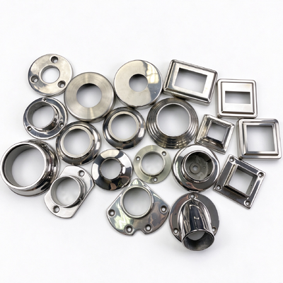 کیفیت  201/304/316 Stainless Steel Railing Decorative Cover, Post Base Flange Cover for Handrail Balustrade کارخانه