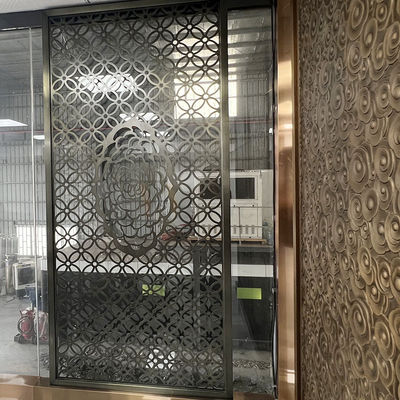 201 304 316 درجه رنگ تمام شده رستوران پانل های دیواری استیل ضد زنگ 1500 میلی متر