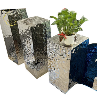 کاردستی فلزی تزئینی 8k Mirror Water Ripple Fabrication