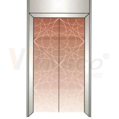 3048mm 304 ورق فولادی ضد زنگ آینه فلزی عتیقه برنزی با روکش PVD برای آسانسور