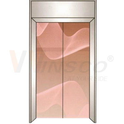 3048mm 304 ورق فولادی ضد زنگ آینه فلزی عتیقه برنزی با روکش PVD برای آسانسور