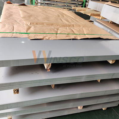 0.7mm 2B ورق فولاد ضد زنگ سرد 1000mmx2000mm ورق Inox TISCO 304 304L