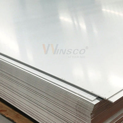 WinscoMetal 304 304L درجه 1500mmx300mm صفحه سطح آسیاب فولاد ضد زنگ 2B ورق 0.7mm ضخامت