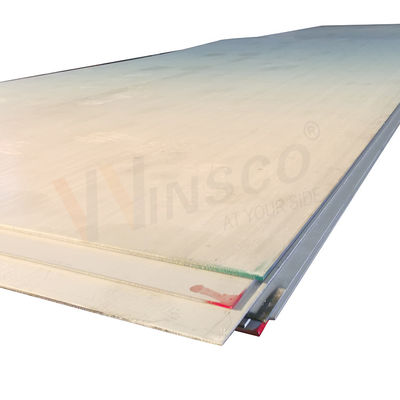 ورق صنعتی فولاد ضد زنگ 1220mmx2440mm نورد گرم برای برش هر شکل