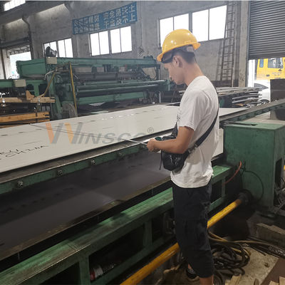 ورق صنعتی فولاد ضد زنگ 1220mmx2440mm نورد گرم برای برش هر شکل