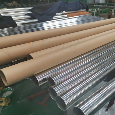 کیت راه پله مدرن Ss201 304 316 لوله نرده استنلس استیل گرد 33.7mm 38mm 40mm 42mm 44mm 50.8mm قطر