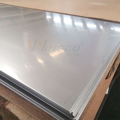 WinscoMetal 304 304L درجه 1500mmx300mm صفحه سطح آسیاب فولاد ضد زنگ 2B ورق 0.7mm ضخامت