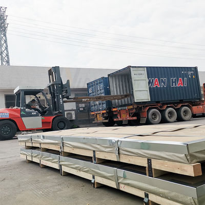 0.5mm ضخامت AISI 316 316L سرد رول 1220mmx2440mm فولاد ضد زنگ ورق 2B آسیاب تمام شده