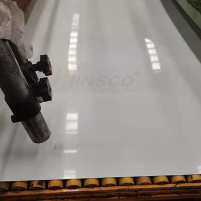 ورق استیل ضد زنگ با خط مو 4x8 فوت ساتن