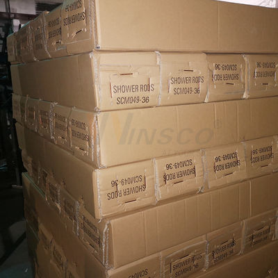 کیت راه پله مدرن Ss201 304 316 لوله نرده استنلس استیل گرد 33.7mm 38mm 40mm 42mm 44mm 50.8mm قطر