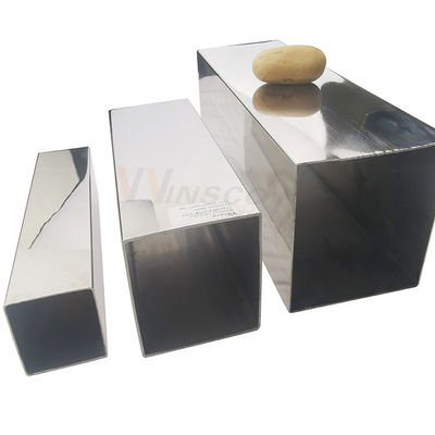 لوله مربع فولادی ضد زنگ TUBO CUADRADO BRILLANTE 600 CALIDAD 201 304 Grade Decorativo Inox Stainless Steel