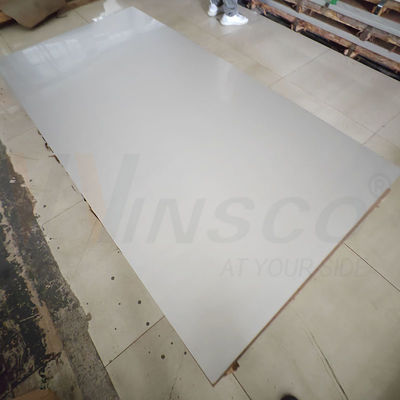 نوع جدید مواد خام فرآوری شده سرد 0.4mmx1219mmx2438mm 4ftx8ft 2B ورق Ss نهایی AISI 304 304L