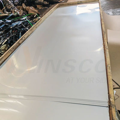 C316 316L 0.8mm Thcikness Inox Coldway Sheet 1000mmx2000mm فولاد ضد زنگ 2B خم کردن صفحه فلزی