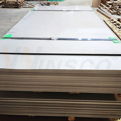 آسان برای خرید WinscoMetal Ss 316 316L فولاد ضد زنگ 2B ورق آسیاب 1500mmx3000mm 0.8mm Thcikness