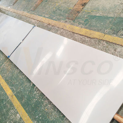 EN1.4404 S31603 AISI 316 2500mmx1250mm صفحه ای از فولاد ضد زنگ 0.6mm ضخامت فولاد ضد زنگ 2B ورق آسیاب