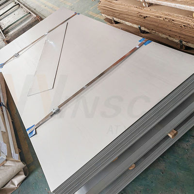 1000mmx2000mmx0.6mm اندازه صفحه ای از فولاد ضد زنگ SUS 304 304L ورق فولاد ضد زنگ 2B