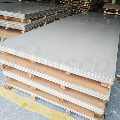 کیفیت بالا 2b آسیاب لبه ورق فلزی Inox سرد رول AISI 201 0.4mm صفحات فولاد ضد زنگ 1250mmx2500mm