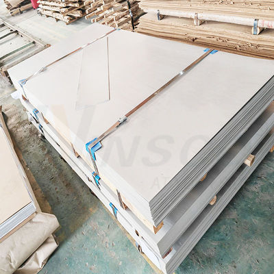 4ftX8ft 201 درجه سرد رولد آسیاب پایان 1220mmx2440mm ورق فولاد ضد زنگ 0.4mm