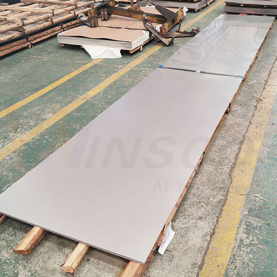 1250mm عرض 2500mm طول 0.8mm ضخامت مقاومت در برابر خوردگی عالی SUS 316 فولاد ضد زنگ ورق 2b سطح