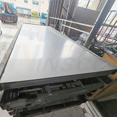SUS 304 304L 1250mmx2500mm 0.9mm ضخامت 2B Mill Edge فولاد ضد زنگ