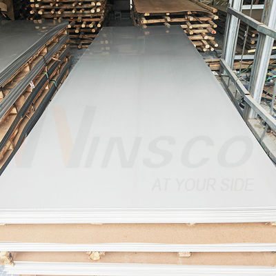 WinscoMetal 4Ftx8ft 0.6mm ضخامت 201 درجه ورق فلزی Inox 1220mmx2440mm فولاد ضد زنگ 2B فولاد فرآوری شده