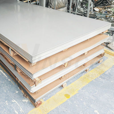 1250mm عرض 2500mm طول 0.8mm ضخامت مقاومت در برابر خوردگی عالی SUS 316 فولاد ضد زنگ ورق 2b سطح