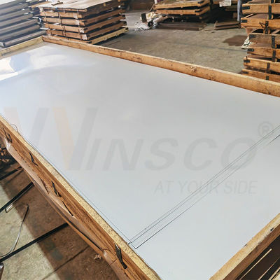 C304 Plato De Acero غیر اکسید پذیر 2b سطح فولاد ضد زنگ صفحه لبه آسیاب 1250mmx2500mmx2.0mm