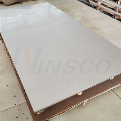 اندازه دقت 201 درجه 4ftx8ft 2B ورق فولاد ضد زنگ دوام بالا