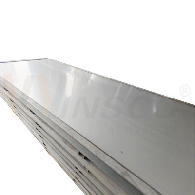 فرآیند تولید ساده فولاد ضد زنگ 2b صفحه سطح 304 304l درجه 1000mmx2000mmx2.5mm سرد