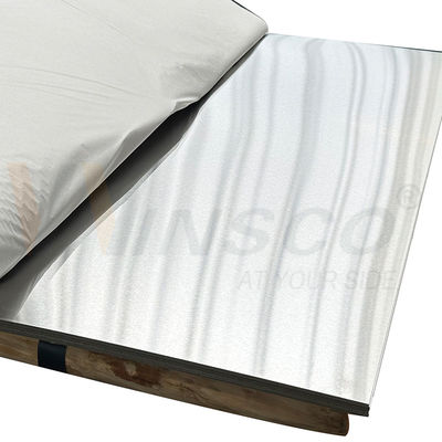 SUS 304 304L No.4 #4 سطح ساتن فلز ضد زنگ فلز فلز 1220mmx2440mm
