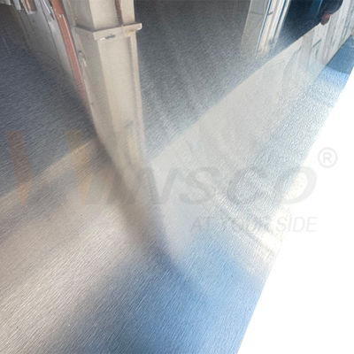 ضخامت یکنواخت 0.4mm-3.0mm لبه آسیاب 201 درجه صفحه Inox 1250mmx2500mm فولاد ضد زنگ شماره 4 4N N4 ورق پایان