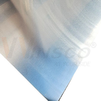 1250mmx2500mm قوی Wxport بسته بندی آسیاب لبه فولاد ضد زنگ شماره 4 ساتن برش ورق پایان 316 درجه