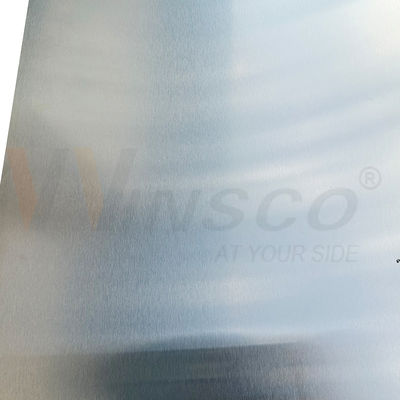 SUS 201 مقاومت خوب در برابر فرسایش 5Ftx10Ft فولاد ضد زنگ شماره 4 ورق سطح مسواک 1500mmx3000mm