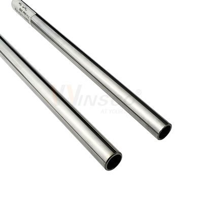 AISI 201 304 316 آینه ساتن 12.7mm لوله بی فولاد 1/2'' لوله دور فولاد ضد زنگ 0.4mm-1.5mm ضخامت