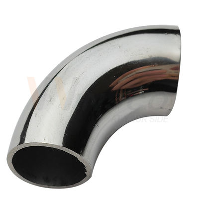 55mm طول قوس 19.1mm OD فلز ضد زنگ آستین آرنج 201 304 316 درجه آکسید