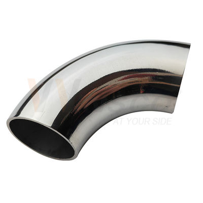 SUS 201 304 316 لوازم جانبی بالسترد Inox 1 1/4 اینچ 31.8mm قطر آینه ساتن فولاد ضد زنگ دستبند آرنج