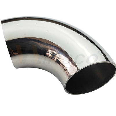 صیقل بالا SS 201 304 316 لوله کشی 1.2mm-2.0mm ضخامت 50.8mm 2' OD فولاد ضد زنگ