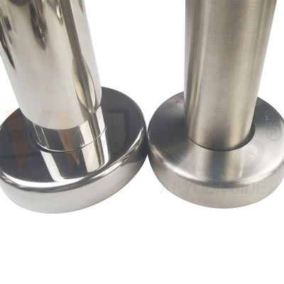 C304 C316 پوشش پایه بالسترد فولاد ضد زنگ برای لوله گرد 12.7mm 19mm 1' 31.8mm 38.1mm 2'