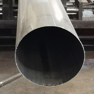 مقاومت در برابر دمای بالا 159mm لوله جوش بی فولاد AISI201 304 316 قطر بزرگ دور فولاد ضد زنگ لوله دیواری ضخیم