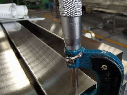 آلیاژ فولاد آستنیتیک مقاوم به حرارت بالا برای شیشه های ضخیم 12mm و 24mm