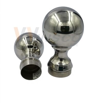 درجه 304 316 فکتوری پله های فولادی 80 میلی متری از فولاد ضد زنگ برای لوله گرد 50.8 میلی متری
