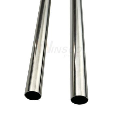 15.9mm لوله فلزی بی فولاد TP 201 304 316 سطح آینه ساتن 0.4mm-1.5mm دیواره ضخامت 5/8' لوله دور فولاد ضد زنگ