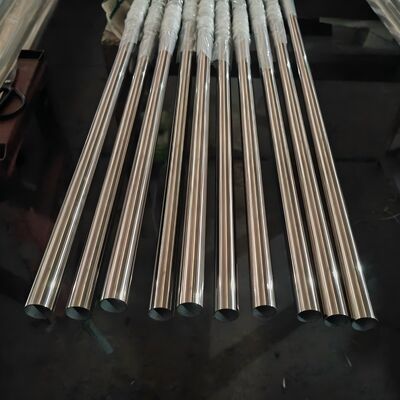 19 mm Inox Metal Pipe TP 201 304 316 Satin Mirror Surface 0.4mm-1.5mm Wall Thick 5/8'' Stainless Steel Round Tube از سنگ های فلزی