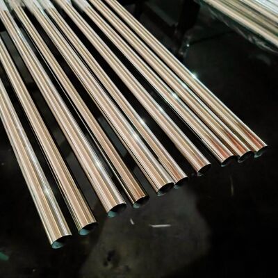 19 mm Inox Metal Pipe TP 201 304 316 Satin Mirror Surface 0.4mm-1.5mm Wall Thick 5/8'' Stainless Steel Round Tube از سنگ های فلزی