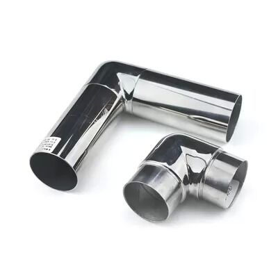 SS201، SS304 و SS316 فولاد ضد زنگ 90 ° آرنج کوتاه برای لوله های گرد 25.4 ∼ 50.8 میلی متر