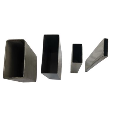 لوله مستطیل شکل فولاد ضد زنگ کوچک 4x5-5x25mm دیوار نازک SS201 304 316 | VVINSCO
